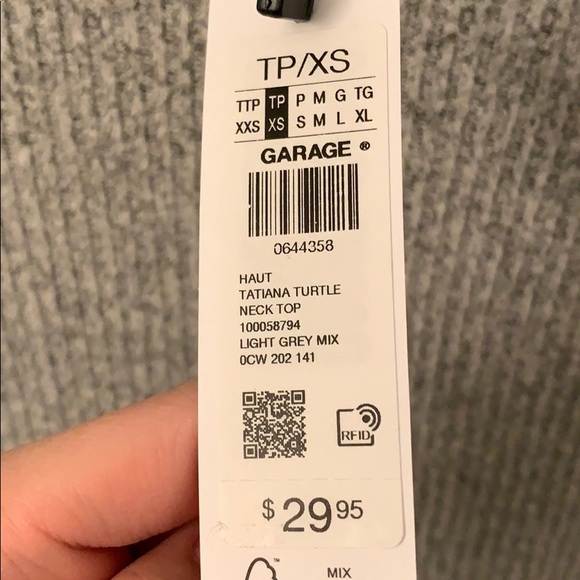 Garage Cropped Turtleneck *Price is NEGOTIABLE - Picture 4 of 4